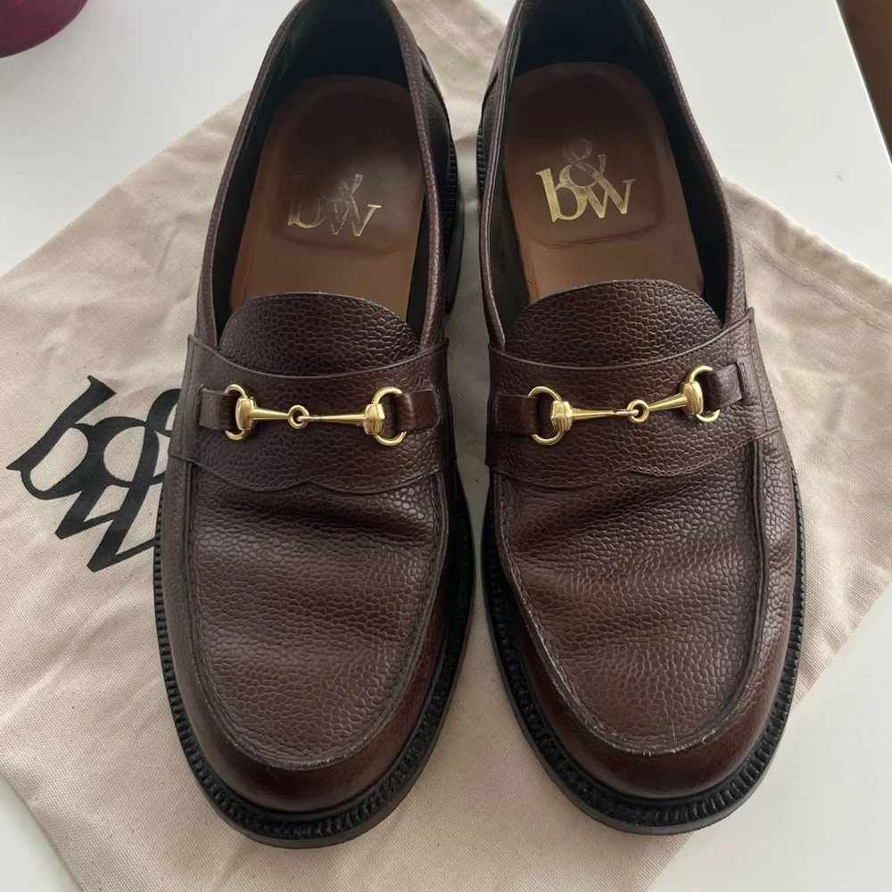 Blackstock & Weber The Mason Horse Bit Loafer, Chocolate - Picture 5 of 16